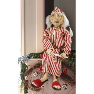 Christmas Decorations Ebenezer Scrooge Figure at Brookstone—Buy Now 