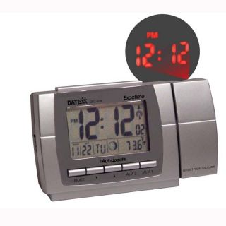 LCD Projection Alarm Clock at Brookstone—Buy Now
