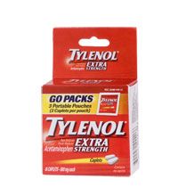 Home Health & Personal Care Medicine Cabinet Tylenol Extra Strength Go 