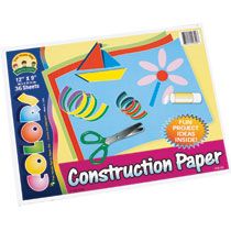 Home Arts & Crafts Paper, Pads & Stickers Construction Paper, 12x9 