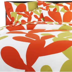 CB2   Marimekko (r) kaktus/mojave bed linens  