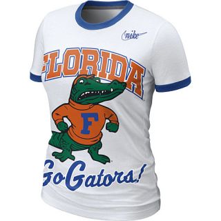 Nike Florida Gators Womens Vault Ringer T Shirt   