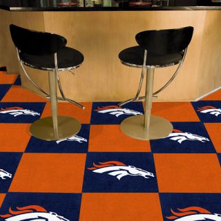 Denver Broncos Carpet/Flooring Fanmats Denver Broncos Team Carpet 