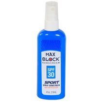 Bulk Max Block Sport Spray Sunscreen, SPF 30, 4 oz. at DollarTree