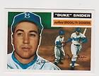 1995 TOPPS ARCHIVES BROOKLYN DODGERS 1956 WORLD CHAMPIONSHIP TEAM CARD 