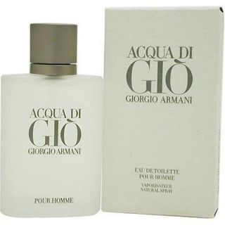 Giorgio Armani Acqua Di Gio 3.4oz Mens Eau de Toilette New in Box and 