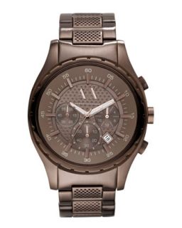 AX Classico Chronograph, Brown   