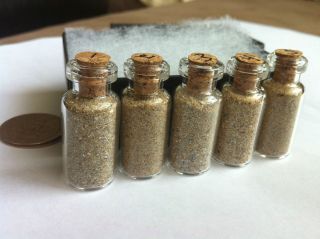   vials of Sand from Normandy, France (Utah,Omaha,Gold,Sword,Juno Beach