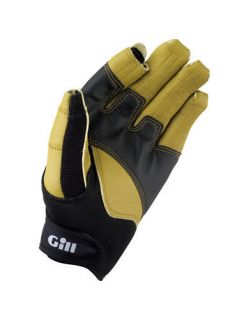 Gill Pro Gloves L/F Black/Carbon   All Sizes (sailing, jetski, kayak 