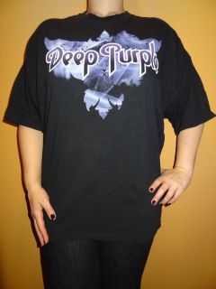 Rare Deep Purple 2011 Tour Concert T shirt Size XXL Classic Rock
