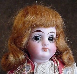 Mohair Doll Wig Irene Size 6 7