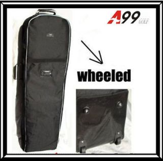 A99 Golf T07 Travel bag cover tour luggage wheeled carry new black