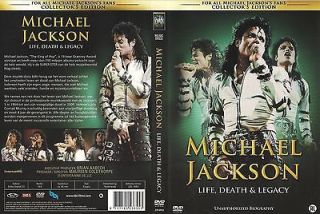 Michael Jackson   Life, Death & Legacy / a DVD Biography   Region 2  