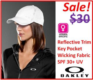 Oakley Womens Active Sports Running Cycling Reflective Hat Cap 