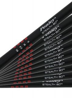 Penley Stealth 80 Graphite Iron Shafts   (1 W) Brand New Stiff Flex 