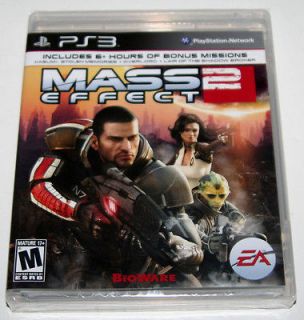Mass Effect 2   PS3 Playstation 3   NEW & SEALED