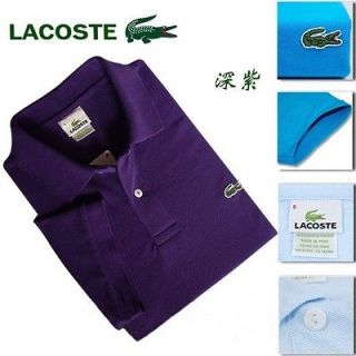 Freeship Mens POLO Purple short sleeved T shirt size S M L XL XXL