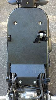 Honda Ruckus / Zoomer Black ABS Plastic Luggage Cover / Pan / Tray