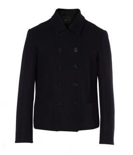 Komatsu Pea Coat, , , AllSaints Spitalfields