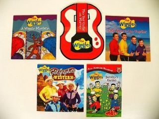 Lot 5 The Wiggles books Toddler/Presch​ool PBS kids Play Your Guitar 