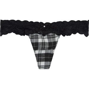  women  Accessories  plaid flannel thong