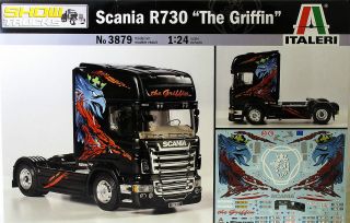Italeri SCANIA R730 THE GRIFFIN 1/24 Scale Model TRUCK KIT   3879