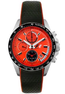 JACQUES LEMANS F1 F5007E Watches,Mens F1 Black & Red Leather 
