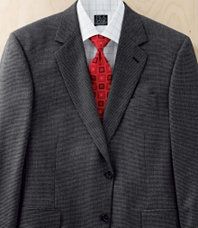 Signature 3 Button Wool Patterned Sportcoat  Sizes 44 52