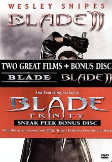Blade Blade 2 DVD, 2004, 3 Disc Set