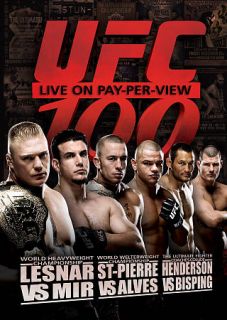 UFC 100 DVD, 2009, 2 Disc Set