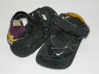 NIKE ACG kids baby sport sandal black yellow purple size 5 US 21 EUR 