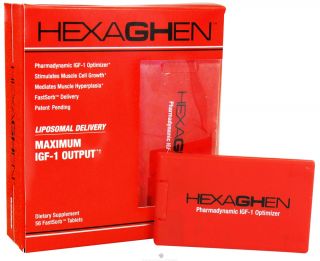 MuscleMeds   Hexaghen Pharmadynamic IGF 1 Optimizer   56 Tablets 