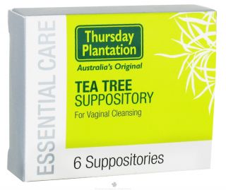Buy Thursday Plantation   Tea Tree Oil Suppositories   6 Suppositories 