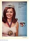 1969 Dr Pepper Ad Page~Melissa Babish Miss Teenage America 1970 CBS TV 