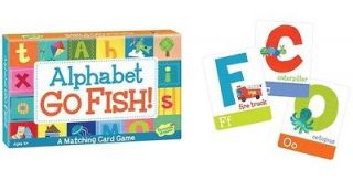 Alphabet Go Fish Card Game Early Literacy Speech Therapy Ages 4+