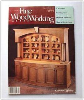 1993 FINE WOODWORKING Magazine #101 Morris Chair Whetstones Japanese 