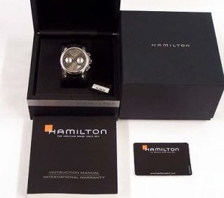 Hamilton Watch Authentic Swiss Jazzmaster Automatic Chronograph 