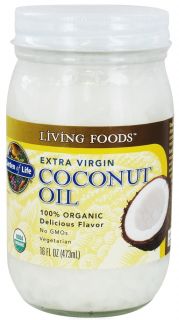 Buy Garden of Life   Extra Virgin Coconut Oil   16 oz. at LuckyVitamin 