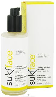 Suki Skincare   Face Creamy Foaming Cleanser   4 oz. Acai Oil and 