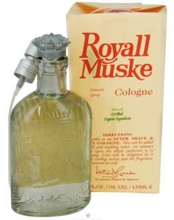 Royall Lyme Bermuda   Royall Muske Cologne Natural Spray   4 oz 