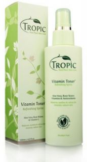 Tropic Pure Plant Skin Care Vitamin Toner Refreshing Spritz 120ml 