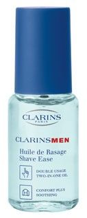 Clarins ClarinsMen Shave Ease Two in One Oil 30ml   Free Delivery 