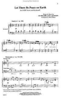 Look inside Let There Be Peace on Earth   Sheet Music Plus