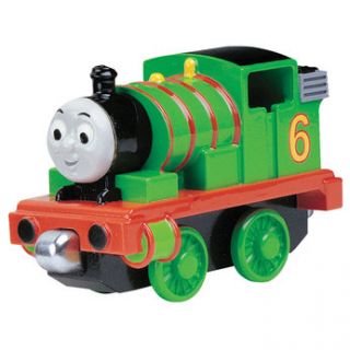 Percy Engine is a pocket sized Take Along Thomas the Tank Engine die 