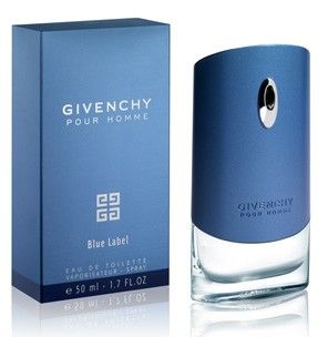 Givenchy Pour Homme Blue Label Eau De Toilette Spray 50ml   Free 