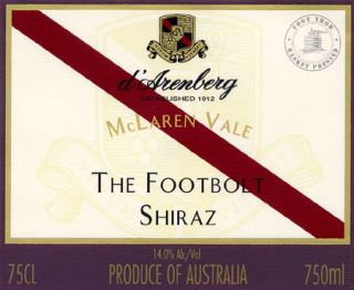 Arenberg Footbolt Shiraz 2003 