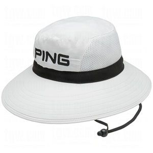 PING BOONIE HAT WHITE SM/MD
