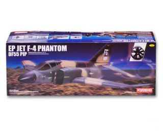 RC Airplanes, Kyosho EP Jet F 4 Phantom DF55 Ducted Fan Airplane 