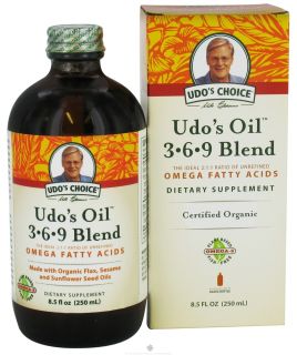 Buy Flora   Udos Choice Udos Oil 3 6 9 Blend   8.5 oz. (Formerly Udo 