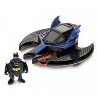 The Imaginext Batman Vehicles each come with a poseable Batman figure 